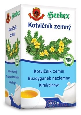 HERBEX kotvičník zemní nálevový sáčky 20x2 g (40 g)