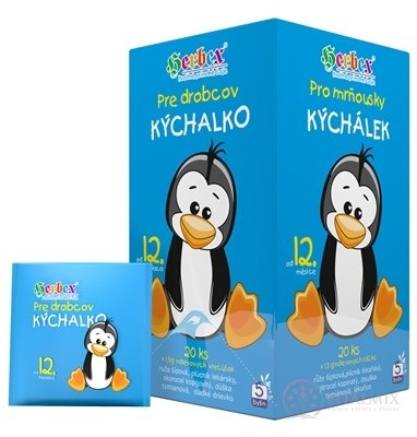 HERBEX Pro mrňousky KÝCHALKO čaj (od 12. měsíce) nálevové sáčky 20x1,5 g (30 g)