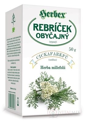 HERBEX ŽEBŘÍČEK OBYČEJNÝ (Myší ocas) sypaná droga (čaj) 1x50 g