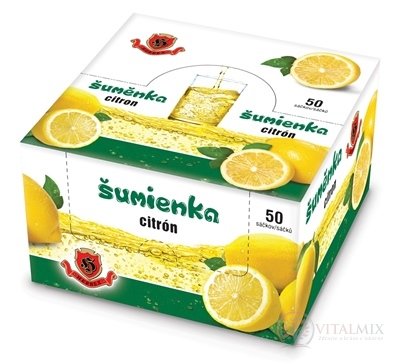 HERBEX šumienky CITRÓN sáčky (po 10 g) šumivý nápoj v prášku s příchutí 1x50 ks