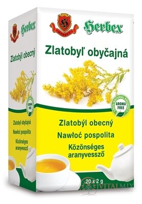 HERBEX Zlatobyl obyčejná nálevové sáčky 20x2 g (40 g)