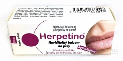 Herpetino balzám na rty 1x10 ml
