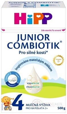 HiPP 4 JUNIOR COMBIOTIK mléčná výživa pro batolata (od 2 let) 1x500 g