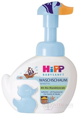 HiPP BABYSANFT Pěna na mytí - Pirát sensitiv (dávkovač kačenka) 1x250 ml