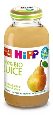 HiPP BIO Hrušková šťáva (od ukonč. 4. měsíce) 1x200 ml