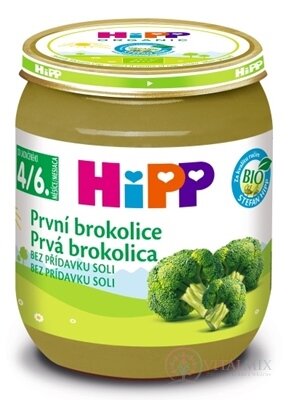 HiPP Příkrm BIO První brokolice (od ukonč. 4./6. měsíce) 1x125 g