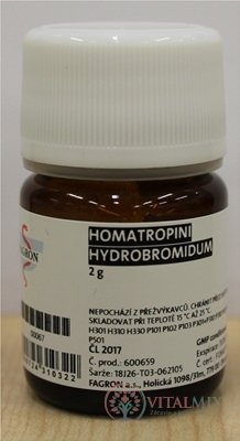 Homatropini hydrobromidum - FAGRON v lahvičce 1x2 g