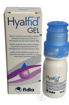 Hyalfid GEL oční gel 1x10 ml
