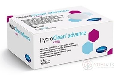 HydroClean advance Cavity polštářek na rány kruh (průměr 4 cm) 1x10 ks