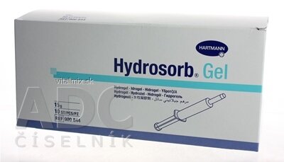 Hydrosorb GEL amorfní gel na vodní bázi, na rány 10x15 g