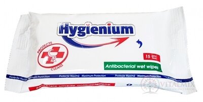 HYGIENIUM Antibakteriální vlhčené utěrky 1x15 ks