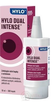 HYLO DUAL INTENSE zvlhčující oční kapky 1x10 ml
