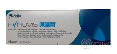 Hymovis ONE HYADD 4 intraartikulární roztok hydrogelový, viskoelastický, 32 mg/4 ml, předplněná stříkačka, 1x4 ml