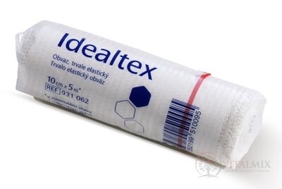 IDEALTEX obinadlo elastické dlouhotažné (10cm x 5m) 1x1 ks