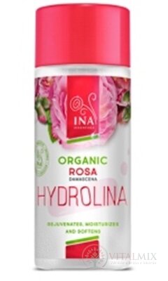 INA HYDROLINA ORGANIC Růžová voda pro suchou pokožku 1x150 ml