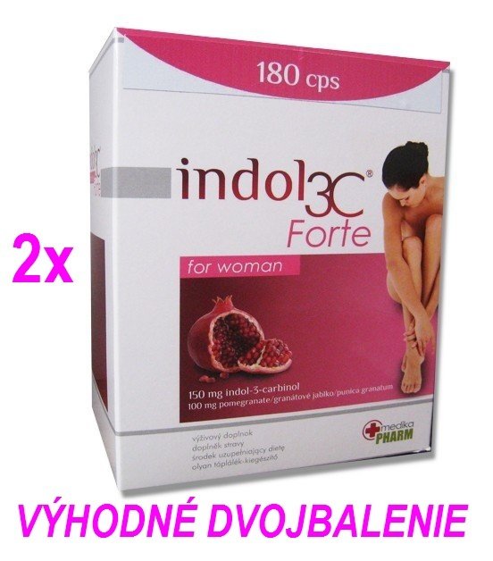 INDOL3C Forte for Woman 2x180cps VÝHODNÉ DVOJBALENÍ INDOL3C Forte for Woman 2x180cps VÝHODNÉ DVOJBALENÍ