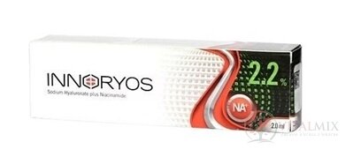 INNORYOS 2,2% roztok hyaluronátu sodného a niacinamidu v předplněné stříkačce 1x2 ml
