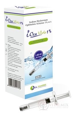 iOcu Vida 1,0% Oftalmologický roztok stříkačka hayluronátu sodného 1x1 ml