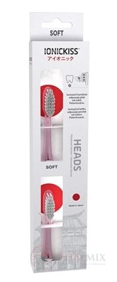 IONICKISS SOFT výměnná hlavice růžová 1x2 ks