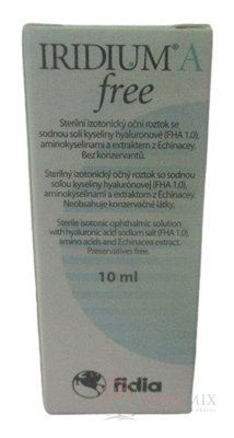 IRIDIUM A free oční roztok 1x10 ml