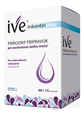 IVE inkontinence STOP cps 60 + 15 zdarma (75 ks)