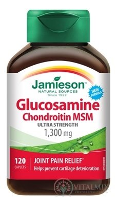 JAMIESON glukosamin chondroitin MSM 1300 mg tbl 1x120 ks