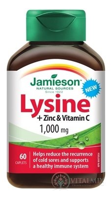 JAMIESON Lyžiny 1 000 mg SO ZINKEM A VITAMÍNEM C tbl 1x60 ks