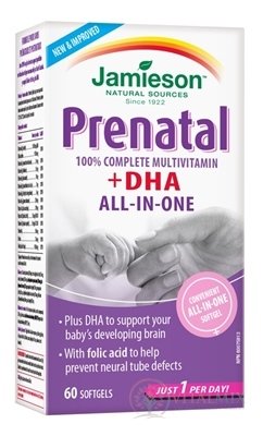 JAMIESON PRENATAL COMPLETE MULTIVITAMÍN + DHA cps 1x60 ks