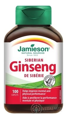 JAMIESON sibiřská ŽENŠEN 650 mg tbl 1x100 ks