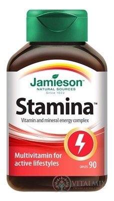 JAMIESON STAMINA KOMPLEX VITAMÍNŮ A MINERÁLŮ tbl 1x90 ks