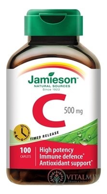 JAMIESON VITAMIN C 500 mg tbl s postupným uvolňováním 1x100 ks