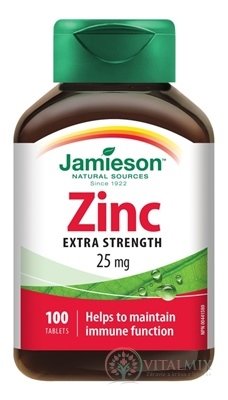 JAMIESON ZINEK 25 mg tbl 1x100 ks