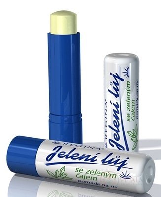 Jelení lůj se zeleným čajem pomáda na rty 1x4,5 g