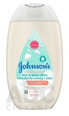 Johnson &#39;Cottontouch mléko na tělo a obličej 1x300 ml