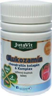 JutaVit Glukosamin chondroitin kolagen 6 Komplex tbl 1x72 ks