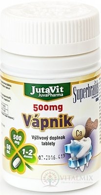 JutaVit Vápník 500 mg tbl 1x50 ks