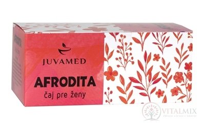 JUVAMED AFRODITA čaj pro ženy bylinný čaj v nálevových sáčcích 20x1,5 g (30 g)