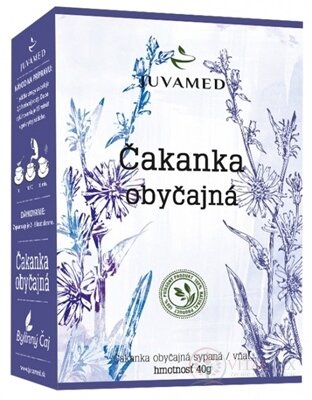 JUVAMED ČEKANKA OBYČEJNÁ - VNĚT bylinný čaj sypaný 1x40 g