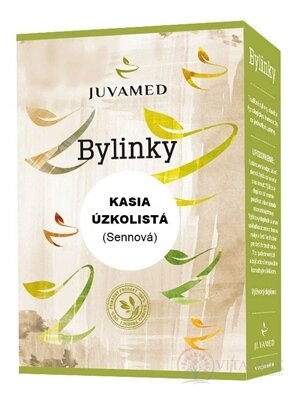 JUVAMED KASIA ÚZKOLISTÁ Sennová bylinná směs sypaná, list 1x40 g