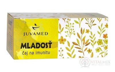 JUVAMED MLÁDÍ čaj na imunitu bylinný čaj v nálevových sáčcích 20x1,5 g (30 g)