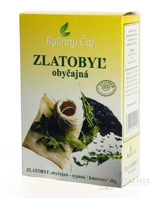 JUVAMED ZLATOBIL OBYČEJNÁ - NAŇAT bylinný čaj sypaný 1x40 g