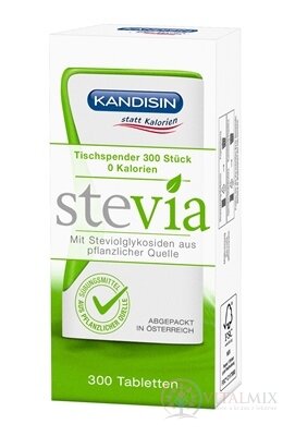 KANDISIN Stevia sladidlo tablety 1x300 ks