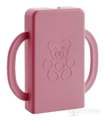 KAPSÁČEK držák na dětské kapsičky růžový 1x1 ks