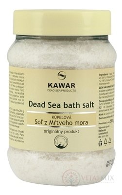 Kawar SŮL Z MRTVÉHO MOŘE koupelová sůl 1x500 g