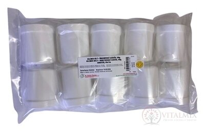 Kelímek IONISTER bílý 100 g - FAGRON/K se šroubovacím uzávěrem 10x1 ks