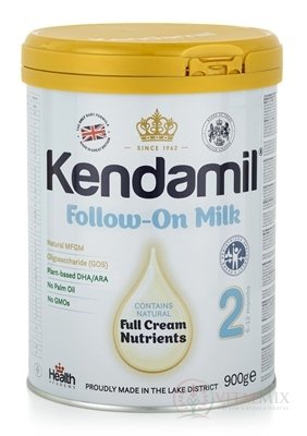 Kendama 2 následné kojenecké mléko s DHA (6 - 12 měsíců) 1x900 g