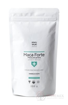 KIWU WUKI MACA Peruánská FORTE prášek (extrakt 4: 1) 1x250 g