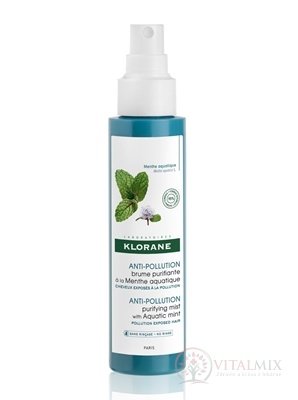 KLORANE brum purifiante À LA Mentha čistící mlha na vlasy s mátou 1x100 ml