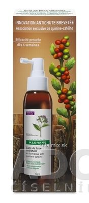 KLORANE CURE DE FORCE Antichute kúra proti vypadávání vlasů 1x125 ml