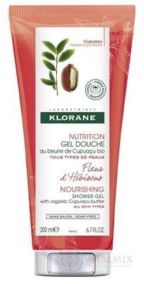 KLORANE GEL Douche FLEUR D&#39;HIBISCUS sprchový gel, výživa, s květy ibišku 1x200 ml